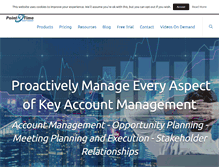 Tablet Screenshot of pointntime.com